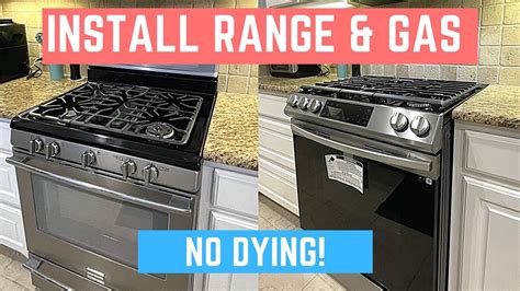 how much is it to install a gas range